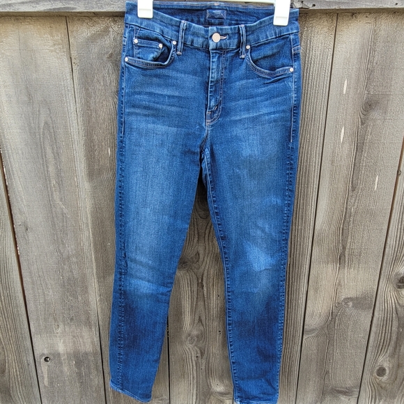 MOTHER Looker High Waist Skinny Jeans Faster 27 - Picture 3 of 14